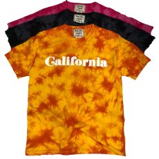 画像1: 【MALIBU FARM】CALIFORNIA TYE DYE PRINT  マリブファーム プリント タイダイ カリフォルニア T  メンズ/レディース (1)