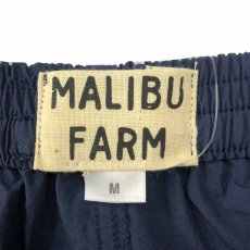 画像11: 【MALIBU FARM】MF刺繍 NYLON SHORTS マリブファーム MF刺しゅう入り　ナイロンショートパンツ  メンズ/レディース (11)