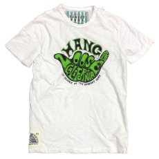 画像1: JOHNSON MOTOR【SUNSET SURF】サンセットサーフ HANG LOOSE  Tシャツ  SEASHELL WHITE メンズ/レディース (1)