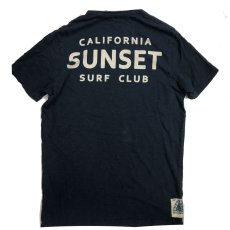 画像2: JOHNSON MOTOR【SUNSET SURF】サンセットサーフ SUNSET SURF CLUB Tシャツ  DEAD NAVY メンズ/レディース (2)