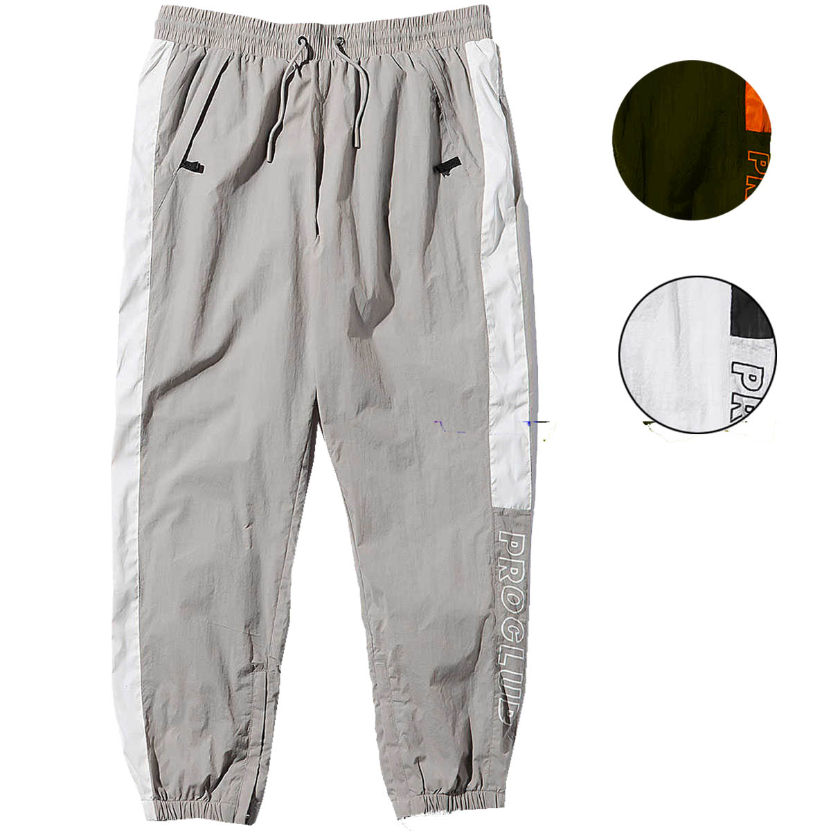 PRO CLUB ロゴウィンドブレーカー PANTS 全3色 メンズ